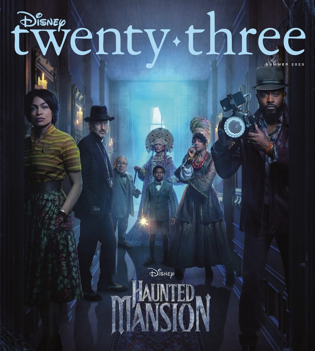 The Little Mermaid, Elemental, And Haunted Mansion Featured on the Cover of the Summer Issue of Disney Twenty-Three