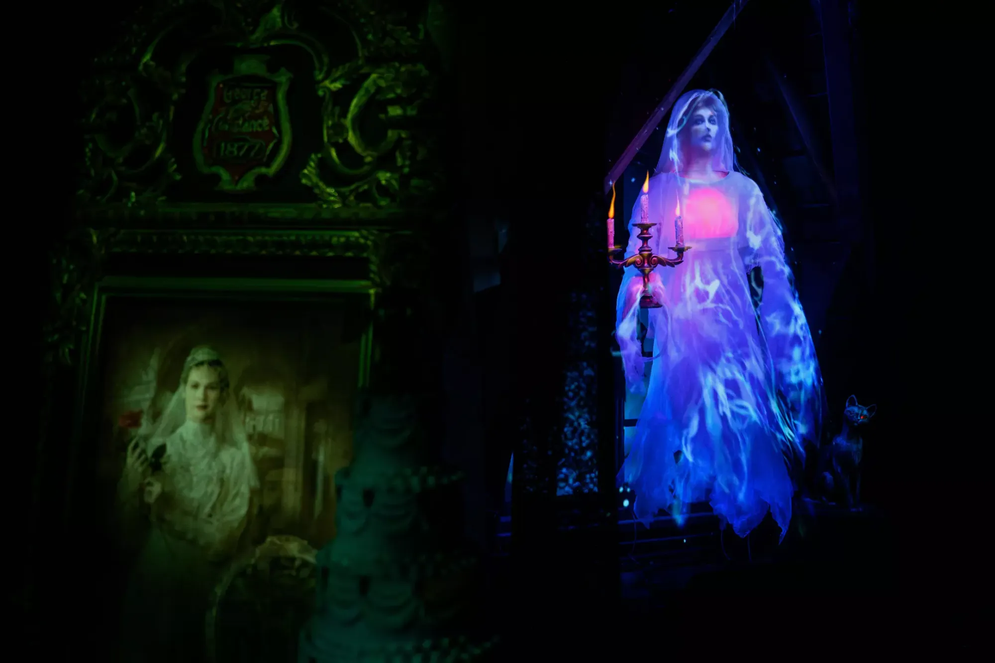 Disneyland's Haunted Mansion Returns with a New Bride Haunting its Attic