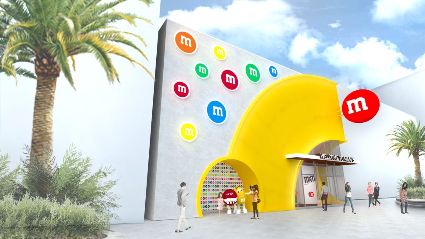 Concept Art Revealed For Disney Springs’ Upcoming M&M’s Store