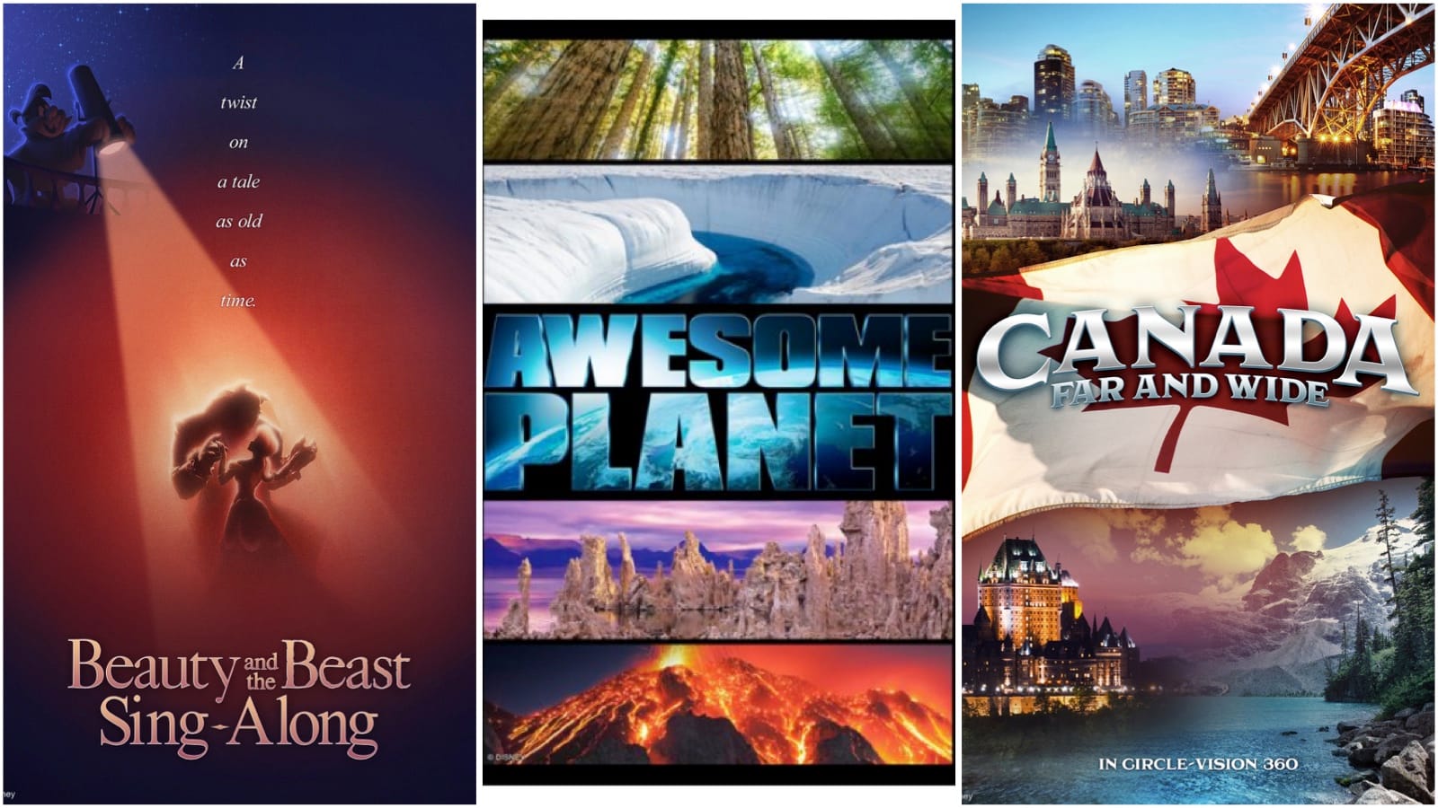 ‘Beauty and the Beast Sing-Along’ & Other New Films Debut at Epcot January 17