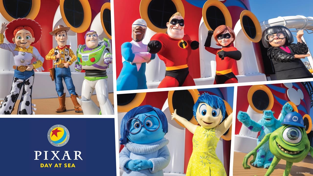 Pixar Day at Sea to Coming to Select Disney Cruises This Year