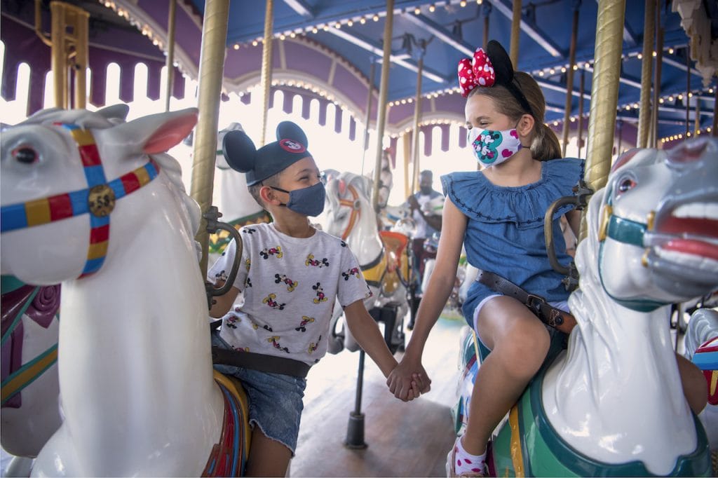 WDW Guests Not Able to Wear Face Masks Must Bring and Wear Face Shields
