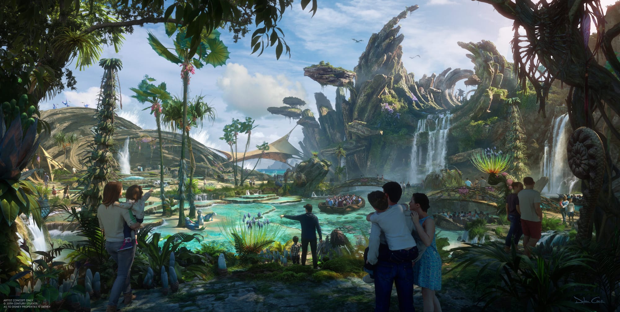 CONCEPT ART: Avatar Land Concept Art Revealed for Disneyland