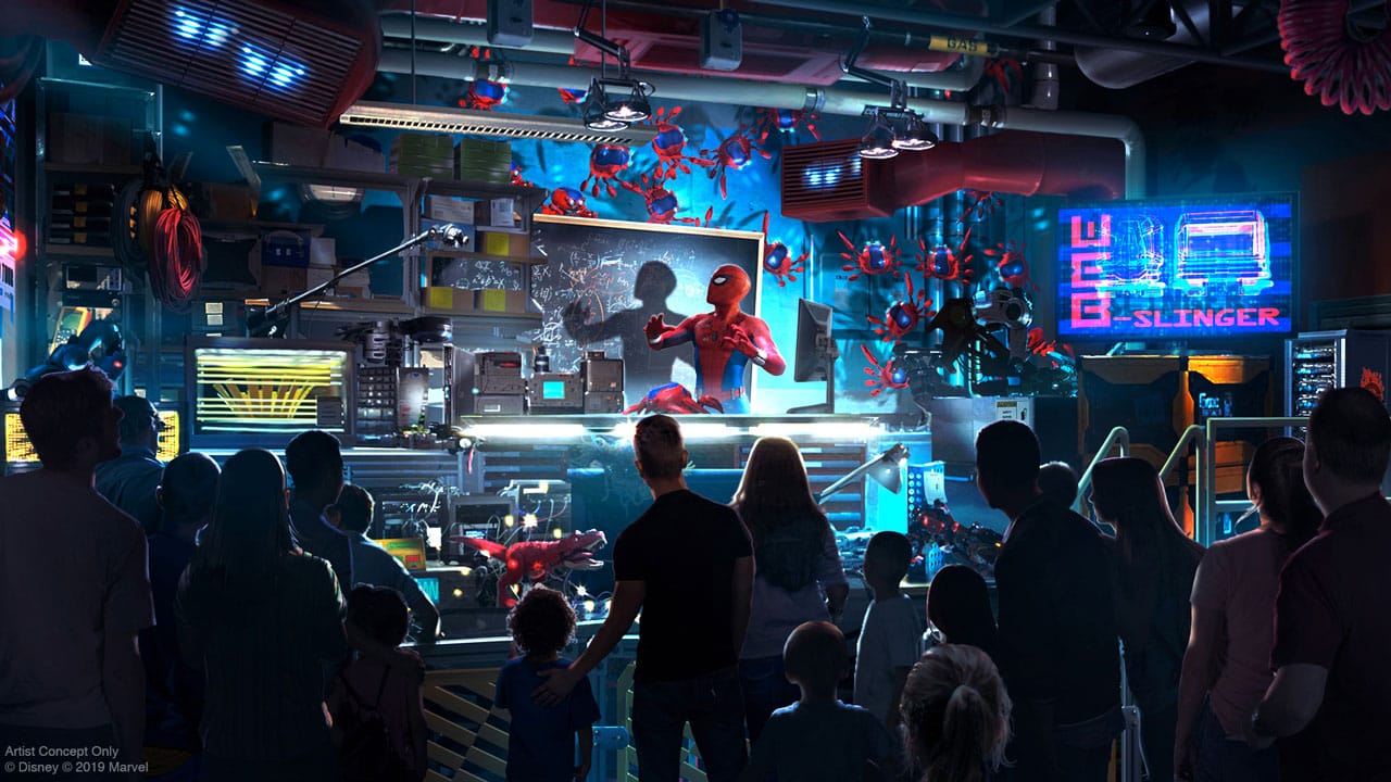 First Look at WEB SLINGERS: A Spider-Man Adventure Coming to Disney California Adventure