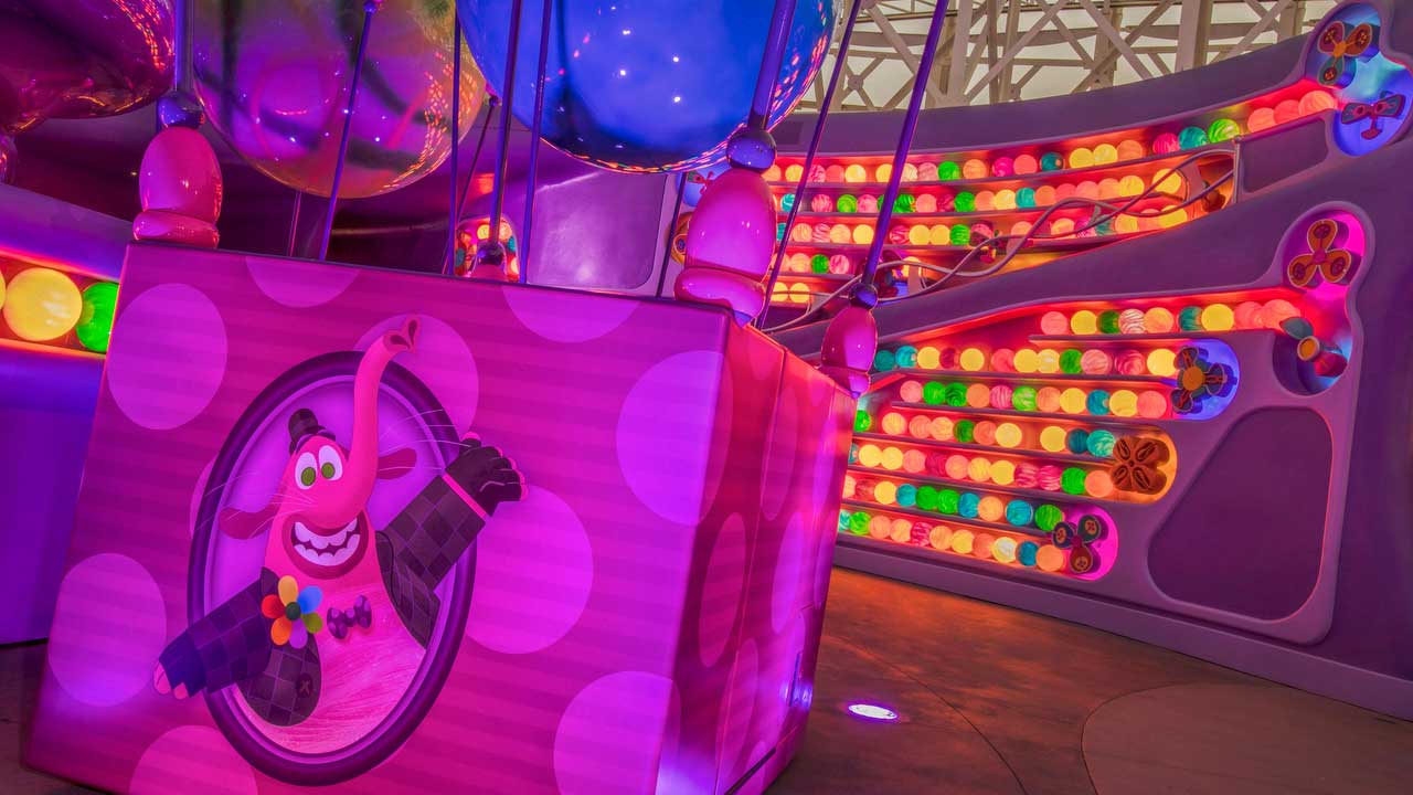 First Look: Inside Out Emotional Whirlwind at Disney California Adventure Park