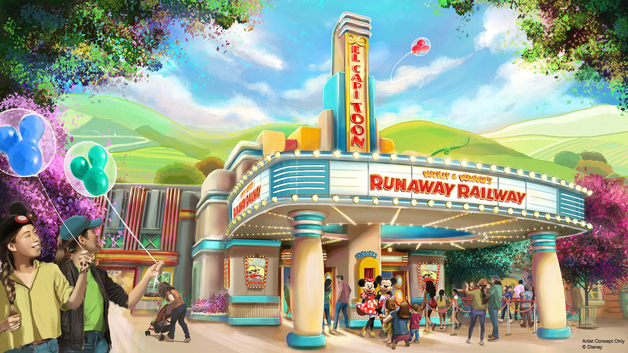 New Details Unveiled for Mickey & Minnie’s Runaway Railway, Coming to Disneyland Park and Disney’s Hollywood Studios