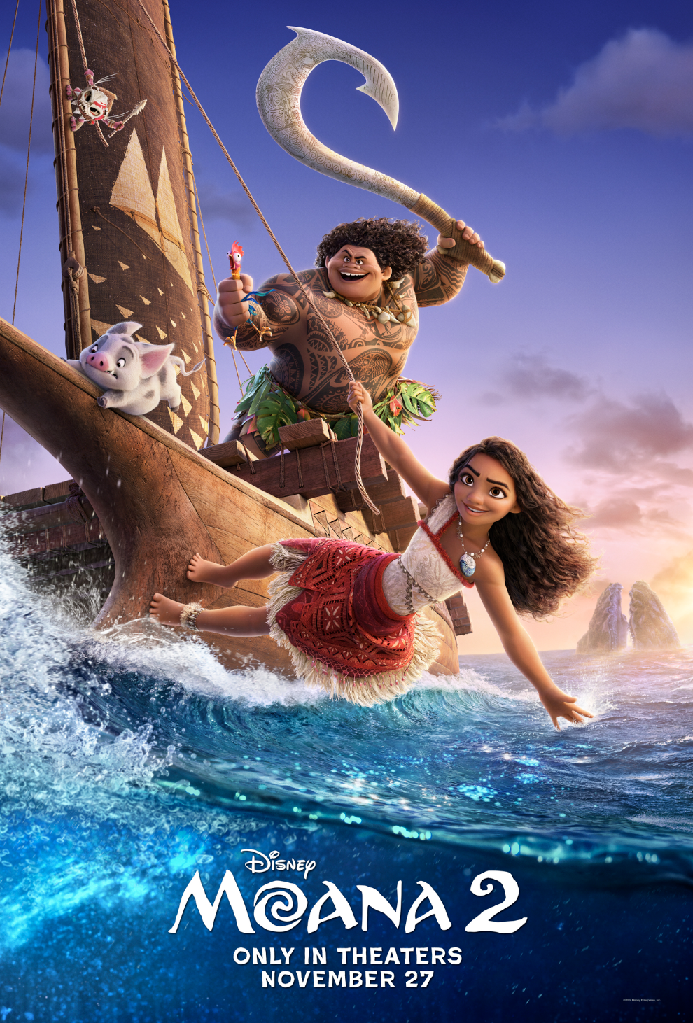 Disney Releases Trailer for ‘Moana 2’