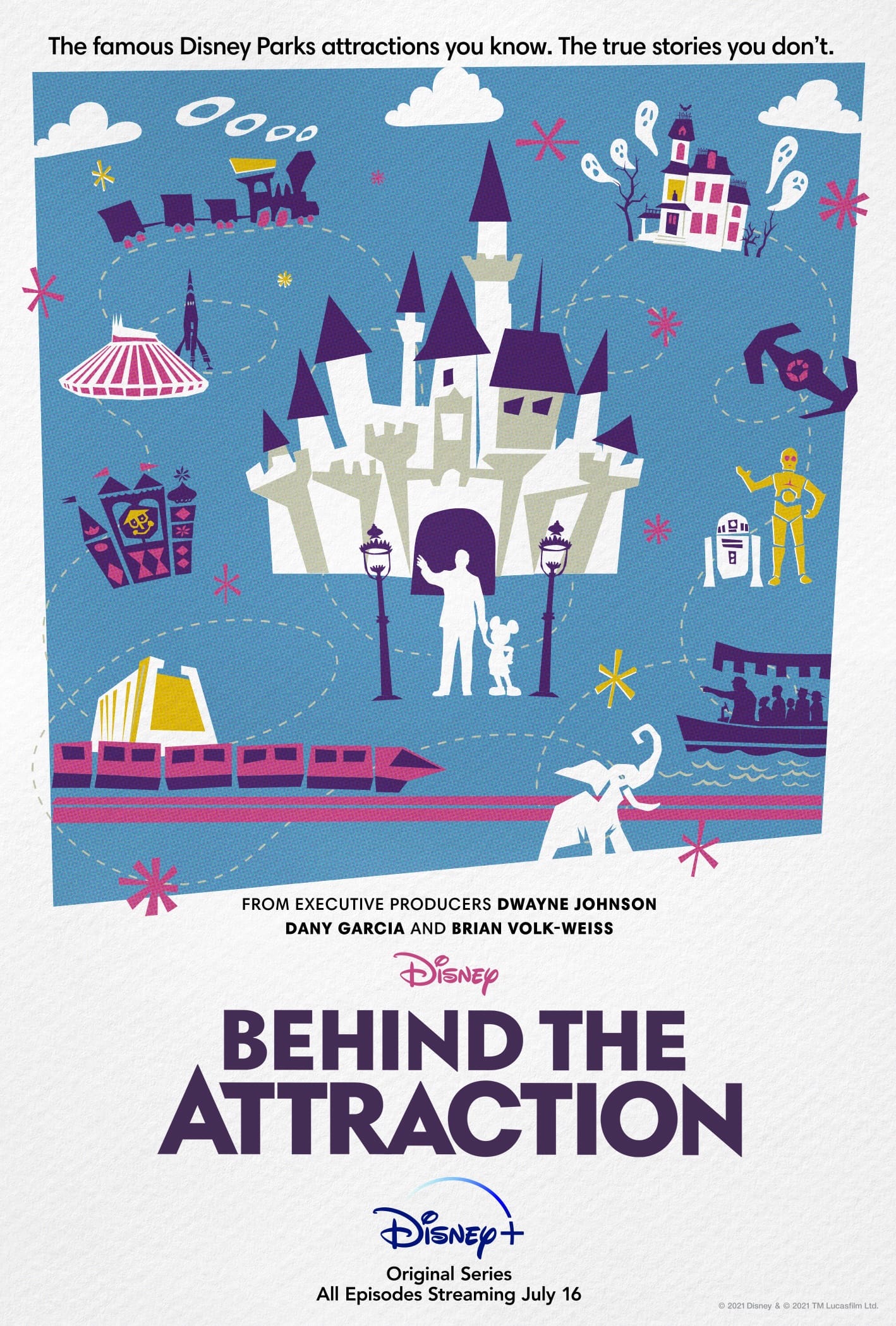 Disney+ Gives An All-Access Pass To Disney’s Beloved Attractions With The Premiere Of “Behind The Attraction” On July 16