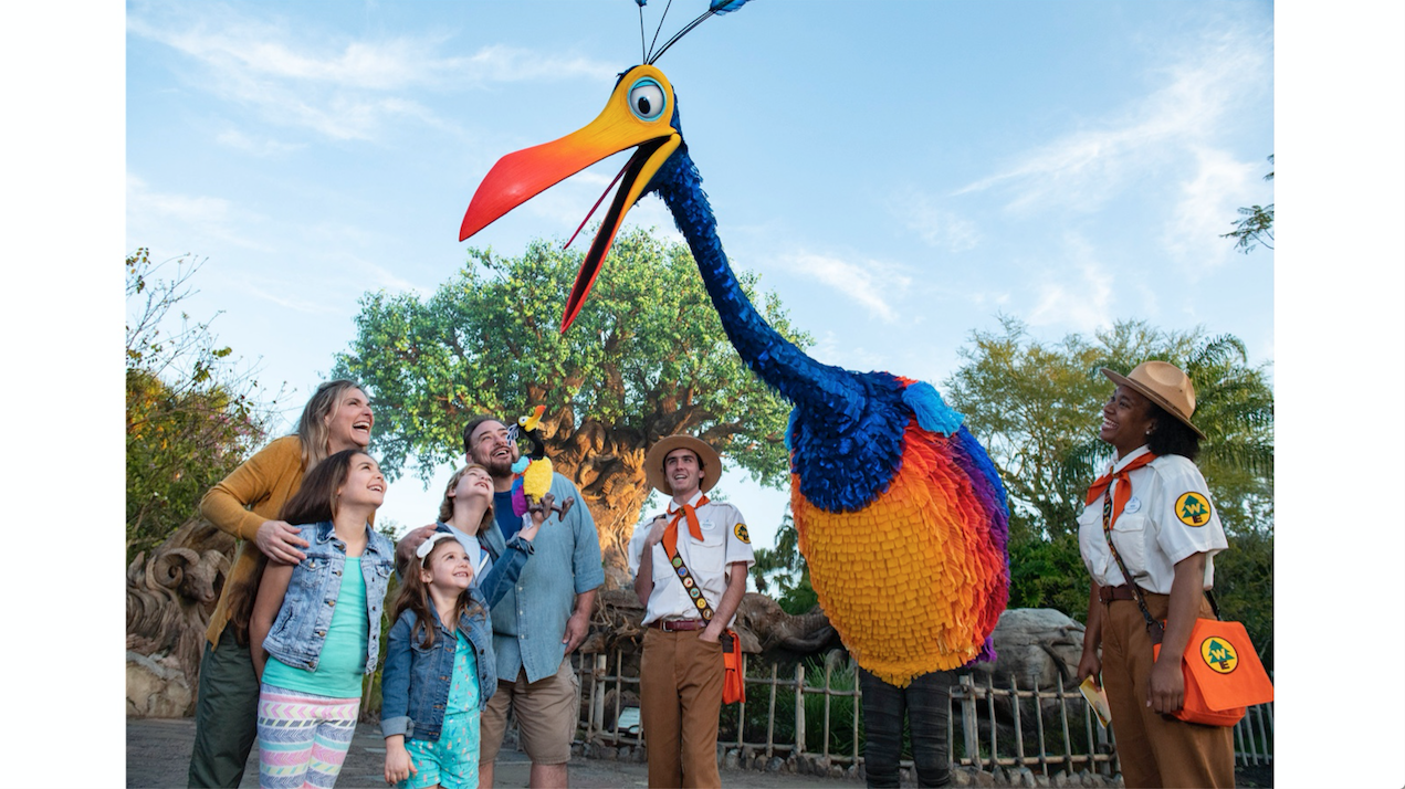 Sightings of Kevin from Disney•Pixar’s ‘Up!’ Reported at Disney’s Animal Kingdom