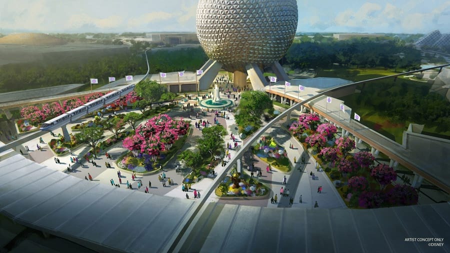 Disney Shares More Information About Epcot’s Overhaul Ahead of the D23 Expo