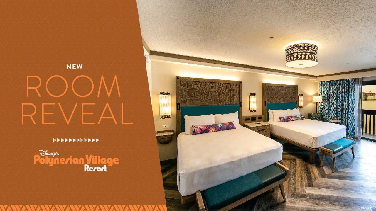 Disney Reveals Revamped Polynesian Village Resort Rooms