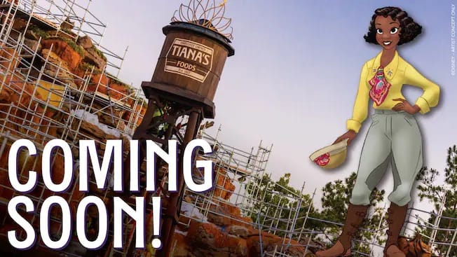 New Details Revealed About Tiana’s Bayou Adventure