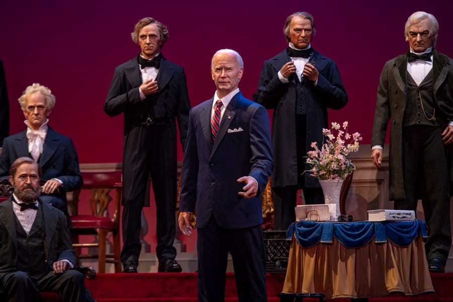 President Biden Coming to The Hall of Presidents in August