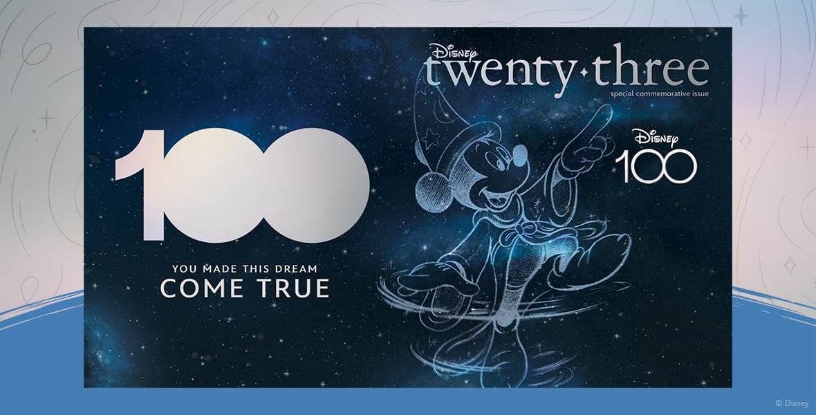 Fall Issue of <em>Disney twenty-three</em> to Honor The Walt Disney Company’s 100-Year Journey