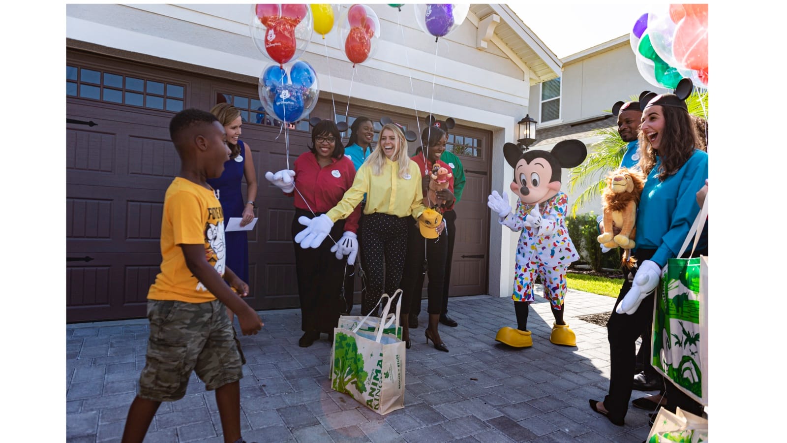 Boy Surprised with Dream Walt Disney World Trip After Using His Vacation Money to Feed Hurricane Evacuees