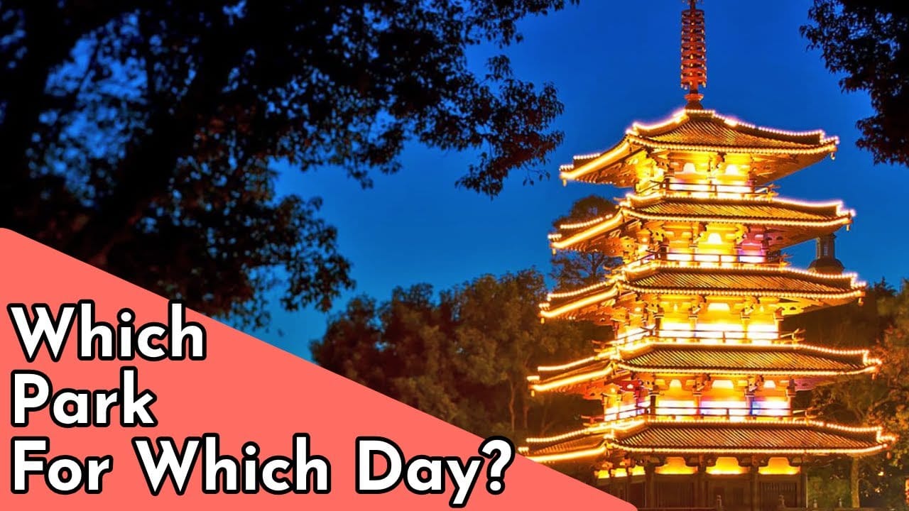 How to Choose Park Days in Disney World