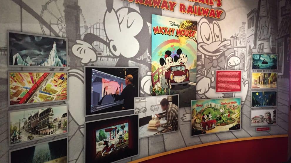 Mickey and Minnie's Runaway Railway Riding into Disneyland!