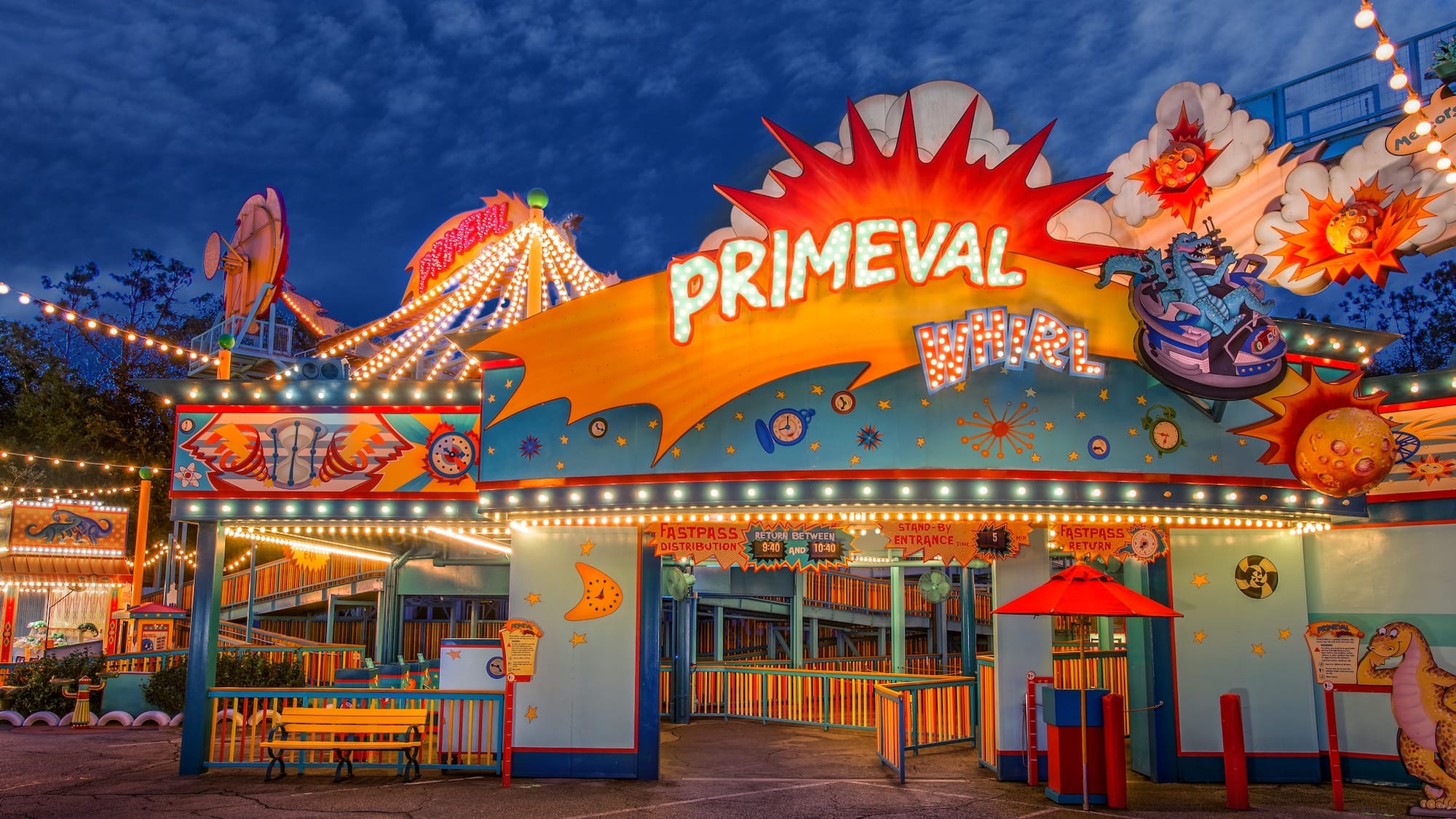 Primeval Whirl at Disney’s Animal Kingdom to Reopen for Seasonal Operation