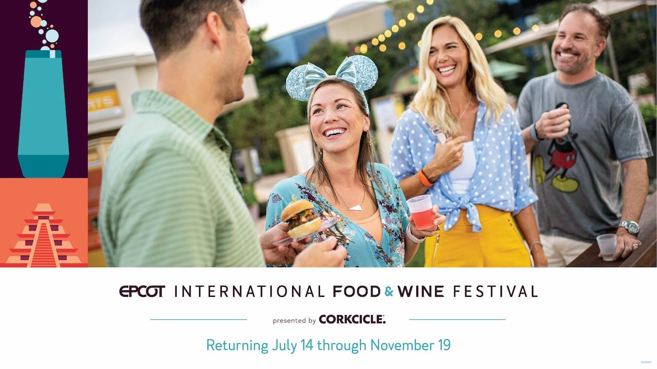 Tasty Tidbits: 2022 EPCOT International Food & Wine Festival to Run From July 14 to November 19