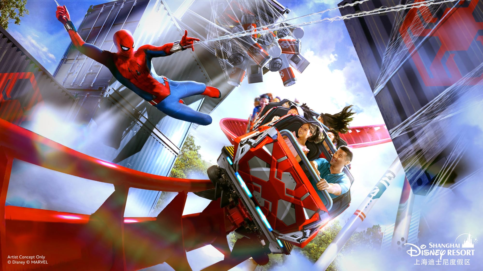 Four New Marvel Rides Coming to Anaheim, Hong Kong, and Shanghai