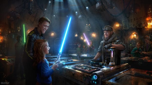 Star Wars: Galaxy's Edge Lightsaber Experience