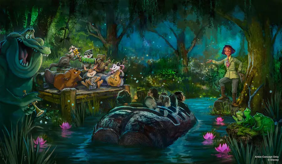 More Details Revealed About Tiana’s Bayou Adventure