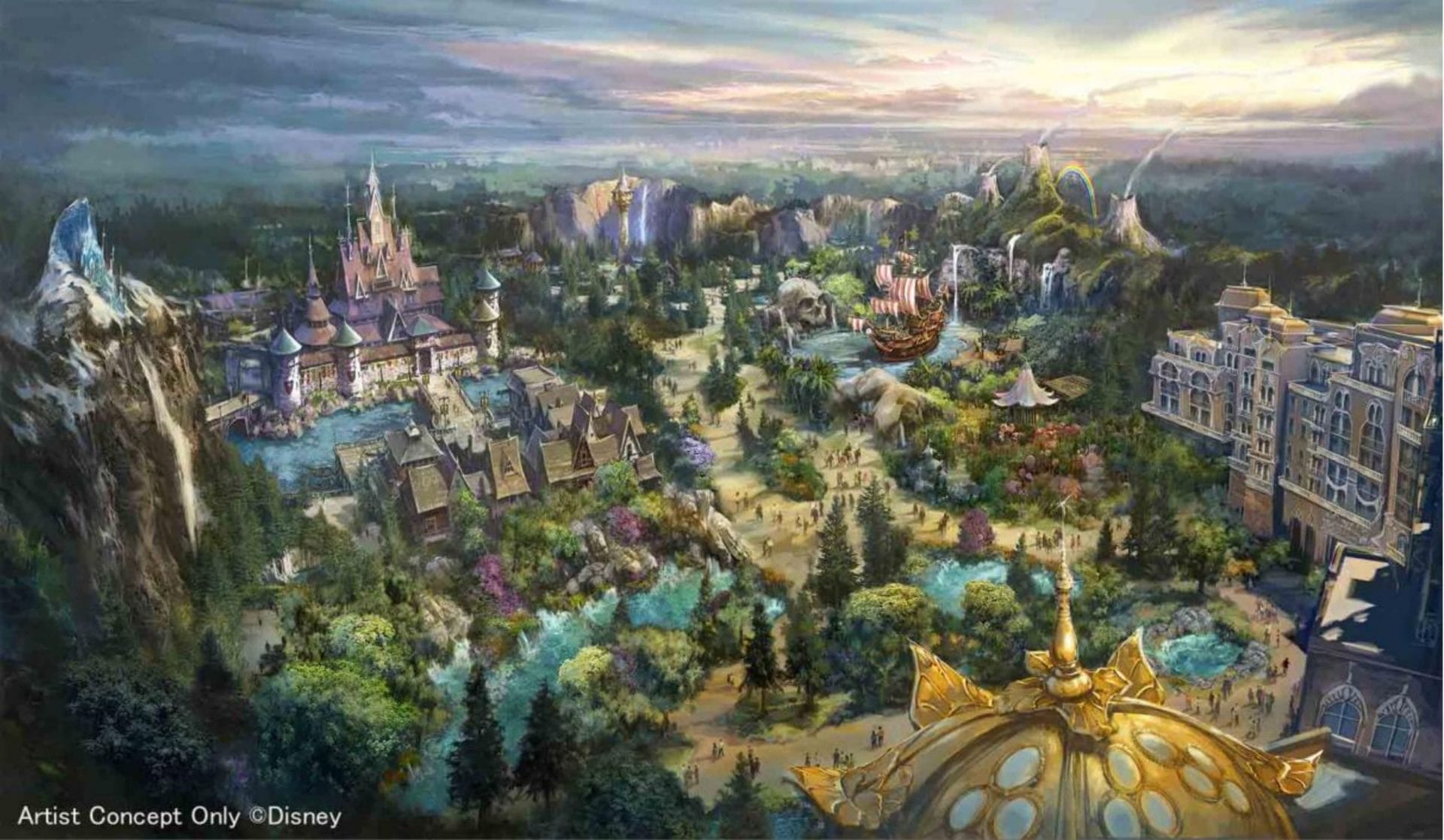 Tokyo DisneySea's Fantasy Springs 'Port' to Open June 6, 2024
