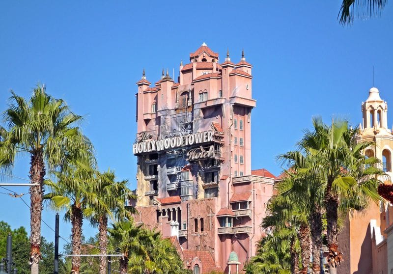 Tower of Terror Unexpectedly Closed Indefinitely; Facade Cut Open