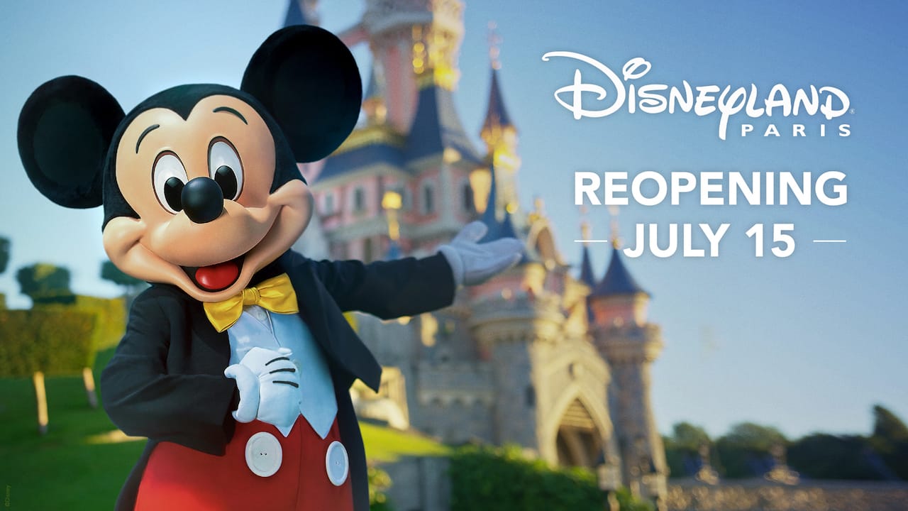 Disneyland Paris to Begin Phased Reopening Beginning July 15