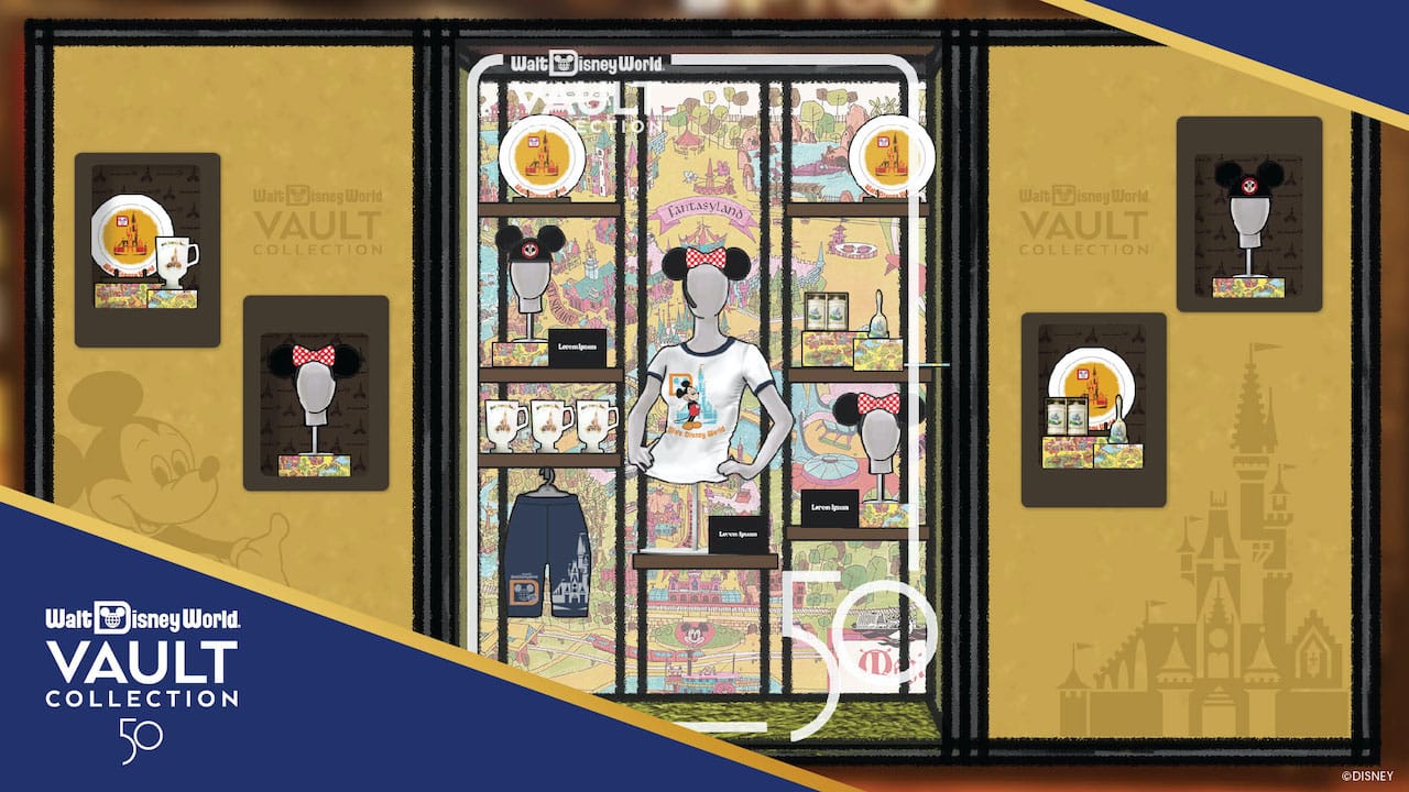 Vault Collection-Inspired Shopping Experiences Coming Soon to Disney Springs and Magic Kingdom Park for Walt Disney World Resort 50th Anniversary Celebration