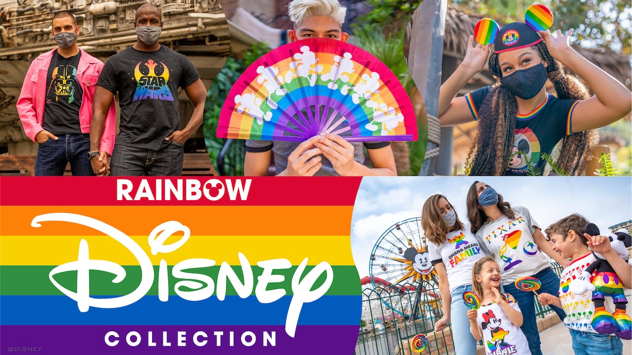 Disney Celebrates Pride Month With Their "Rainbow Collection"