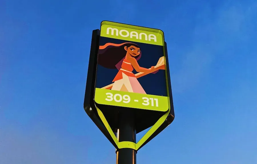 EPCOT Introduces New Character-Themed Parking Lot Signage as Part of Ongoing Transformation