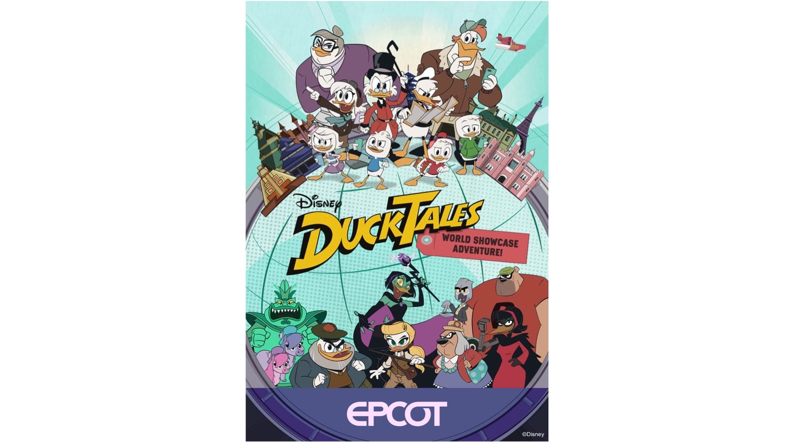 Disney’s DuckTales World Showcase Adventure Announced for Play Disney Parks Mobile App at Epcot